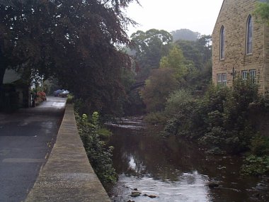 Picture looking towards the Watermeetings from Gisburn Rd