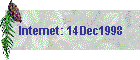 Internet: 14Dec1998