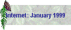 Internet: January 1999