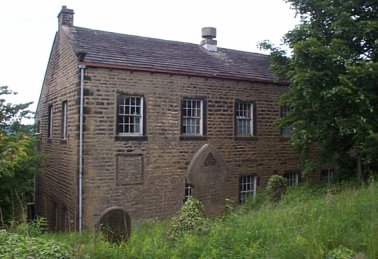 Picture of the old Inghamite Chapel at Winewall