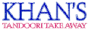 Khan's Tandoori Take Away Logo